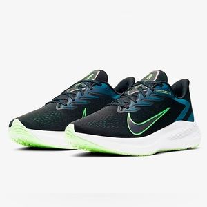 Nike Air Zoom Winflo 7 Black Valerian Blue